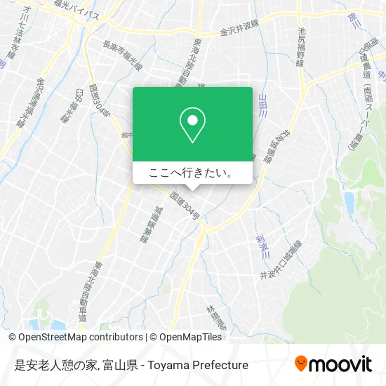 是安老人憩の家地図