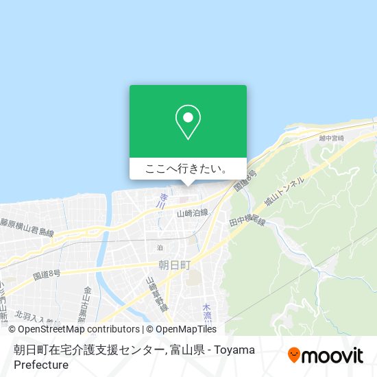 朝日町在宅介護支援センター地図