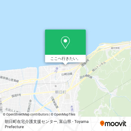 朝日町在宅介護支援センター地図