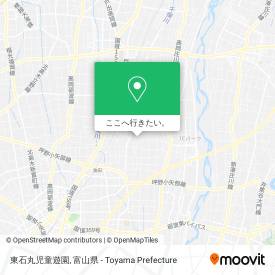 東石丸児童遊園地図