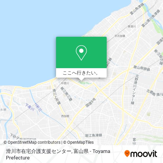 滑川市在宅介護支援センター地図