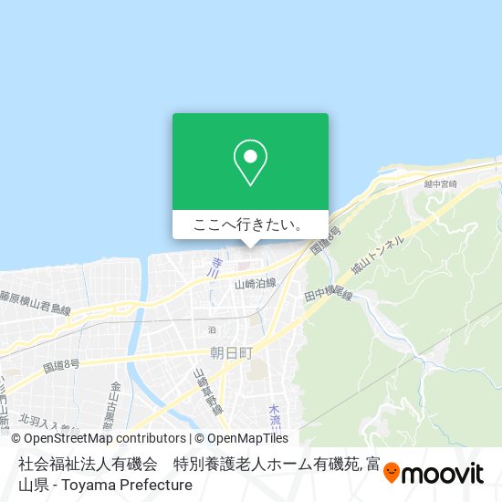 社会福祉法人有磯会　特別養護老人ホーム有磯苑地図