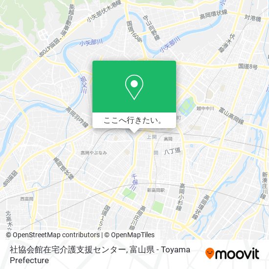 社協会館在宅介護支援センター地図