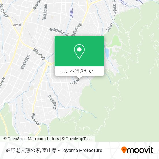 細野老人憩の家地図