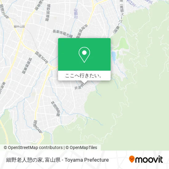 細野老人憩の家地図