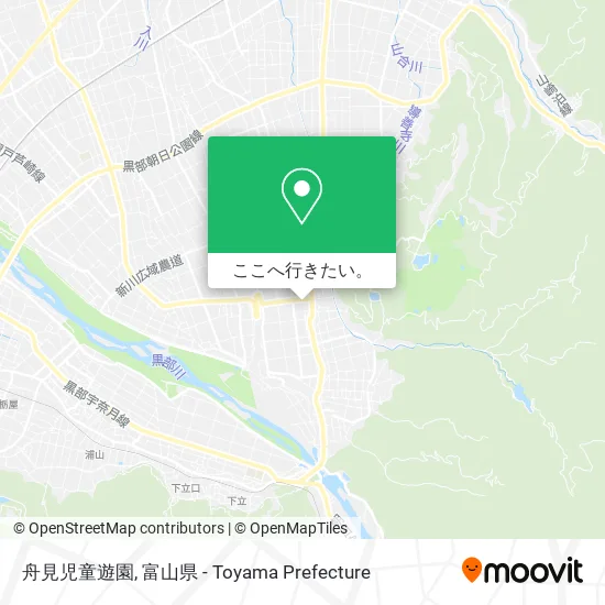 舟見児童遊園地図