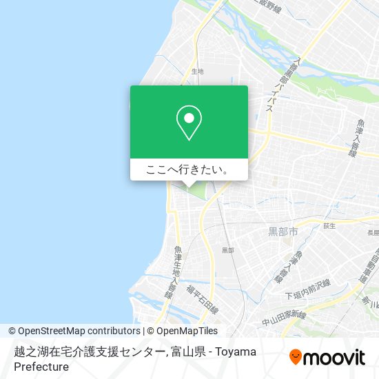 越之湖在宅介護支援センター地図