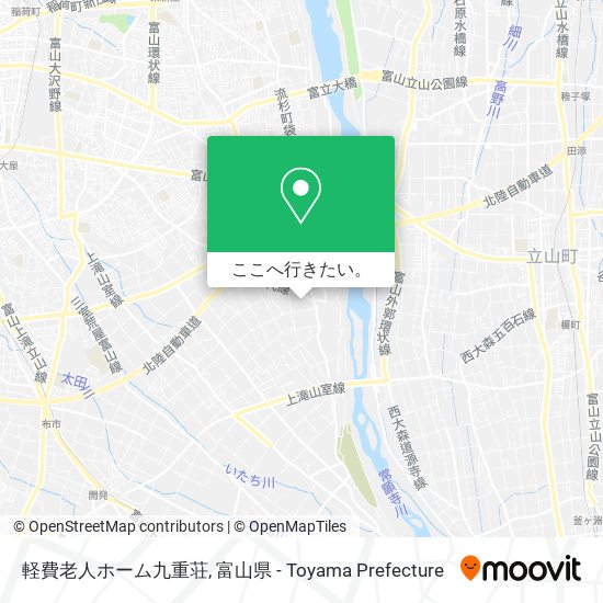 軽費老人ホーム九重荘地図