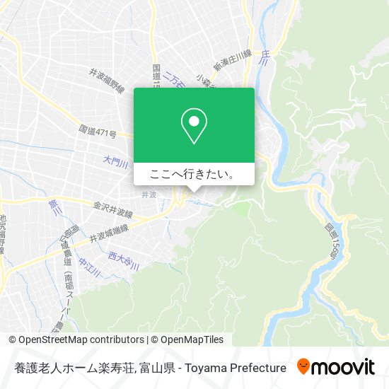 養護老人ホーム楽寿荘地図