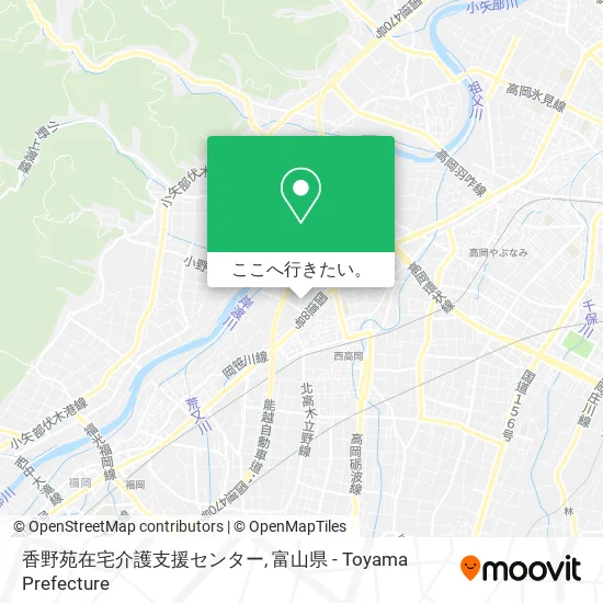 香野苑在宅介護支援センター地図