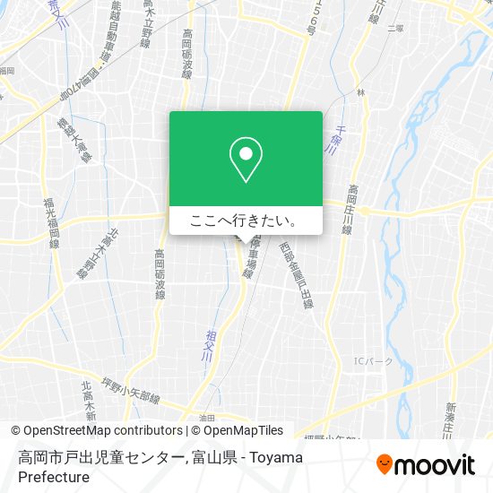 高岡市戸出児童センター地図