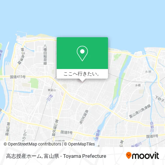 高志授産ホーム地図