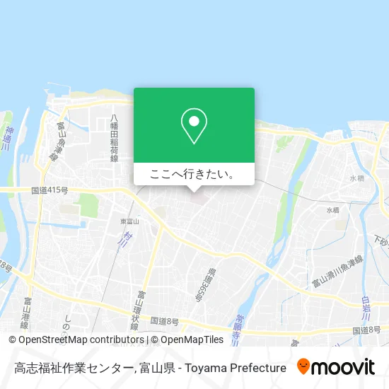 高志福祉作業センター地図