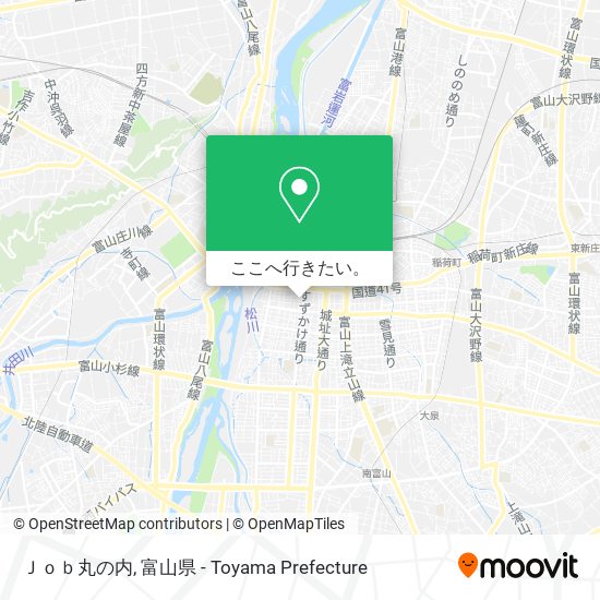 Ｊｏｂ丸の内地図