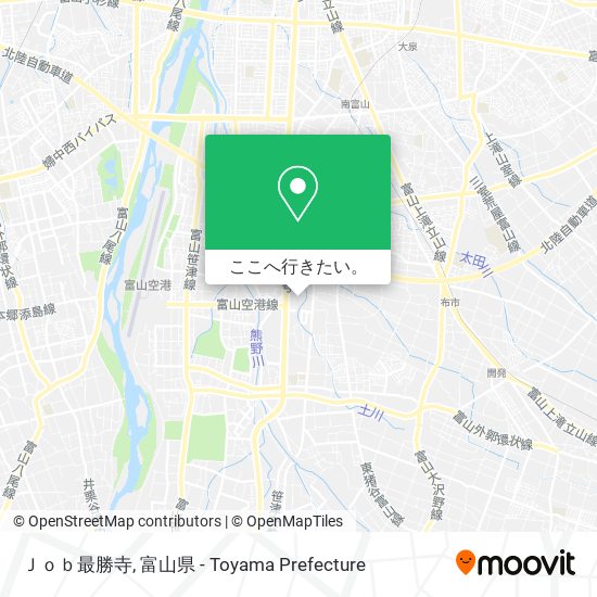 Ｊｏｂ最勝寺地図