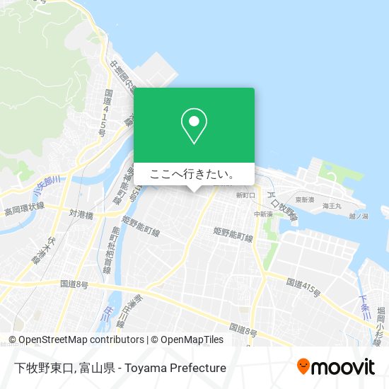 下牧野東口地図