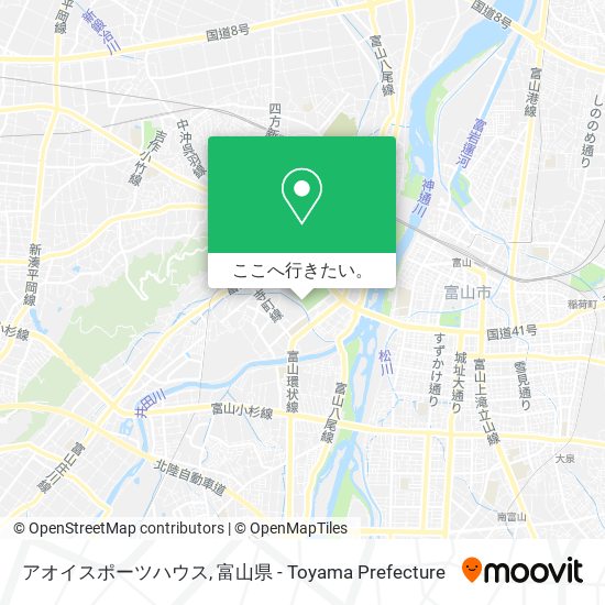 アオイスポーツハウス地図