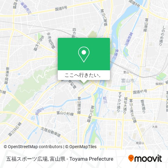 五福スポーツ広場地図