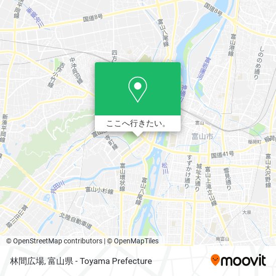 林間広場地図