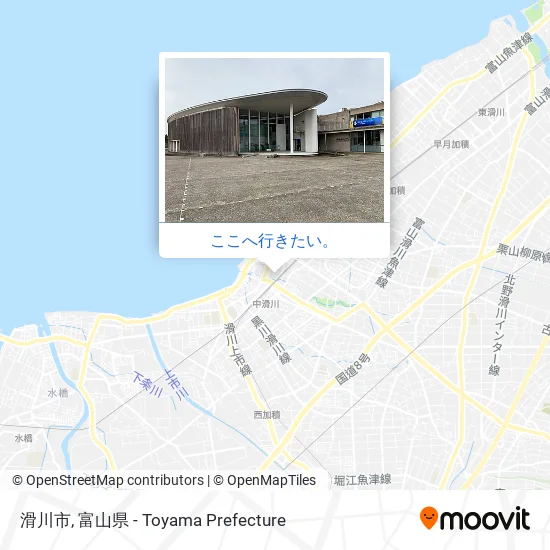 滑川市地図