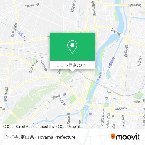 信行寺地図