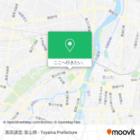 黒田講堂地図