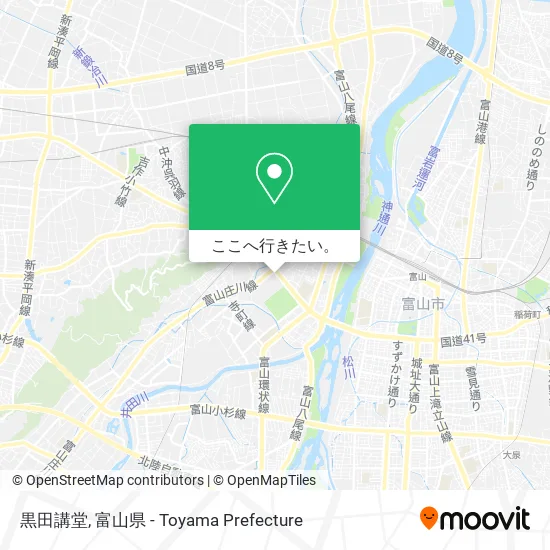 黒田講堂地図