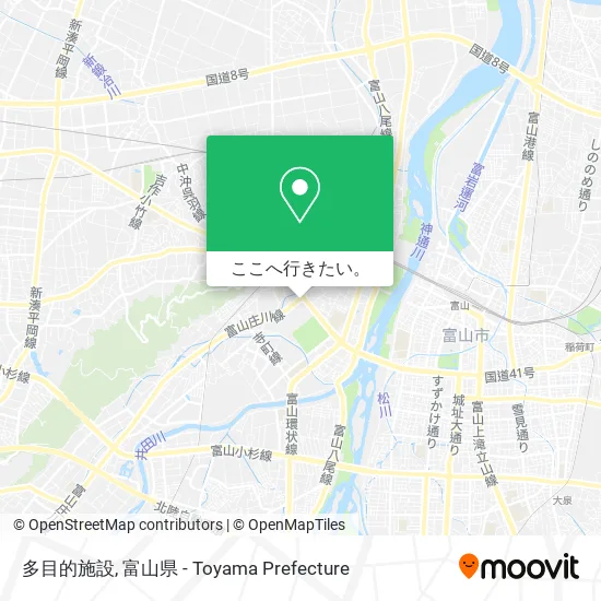 多目的施設地図
