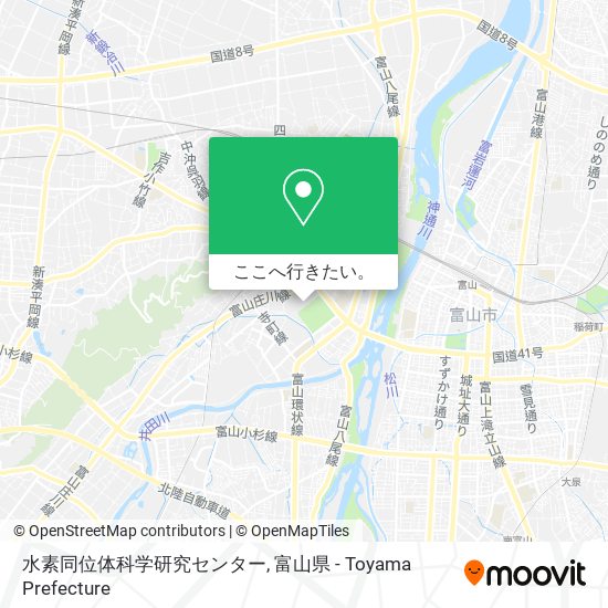 水素同位体科学研究センター地図