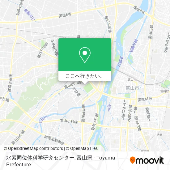 水素同位体科学研究センター地図