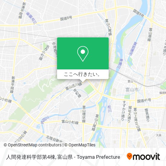 人間発達科学部第4棟地図
