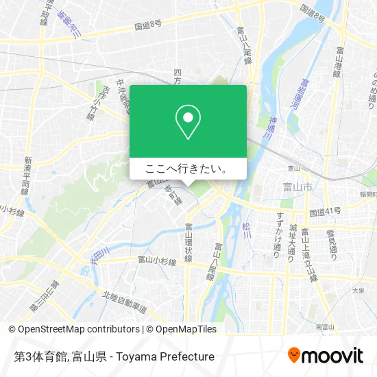 第3体育館地図