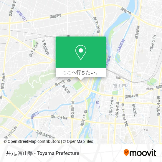 丼丸地図