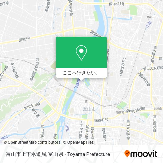 富山市上下水道局地図