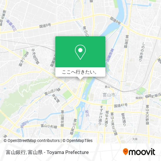 富山銀行地図