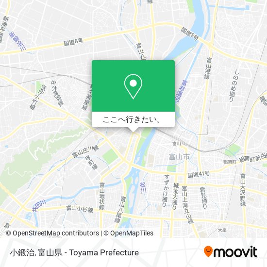 小鍛治地図