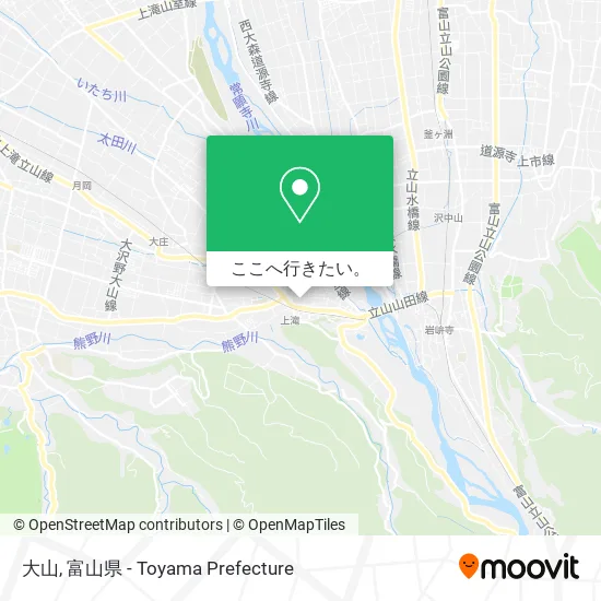 大山地図