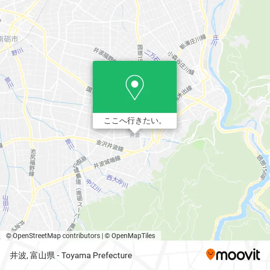 井波地図