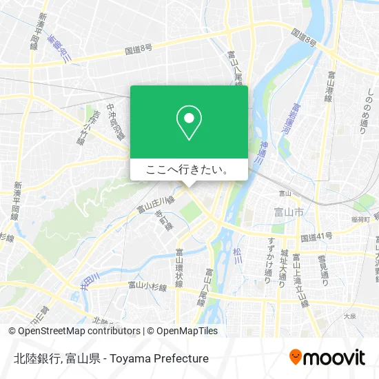 北陸銀行地図