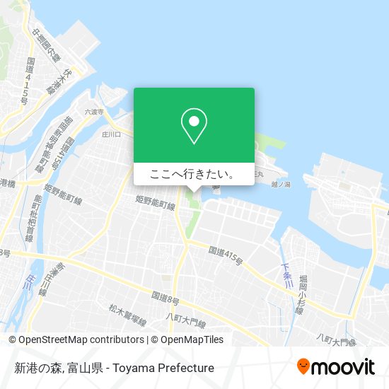 新港の森地図
