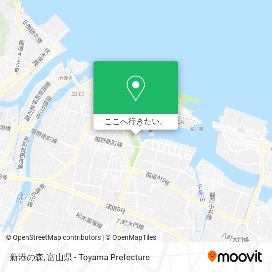 新港の森地図