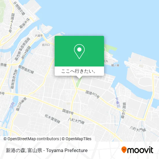 新港の森地図