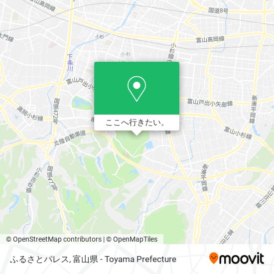 ふるさとパレス地図