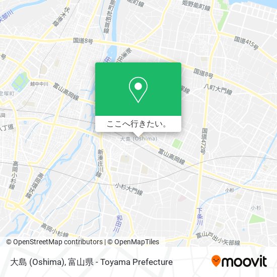 大島 (Oshima)地図
