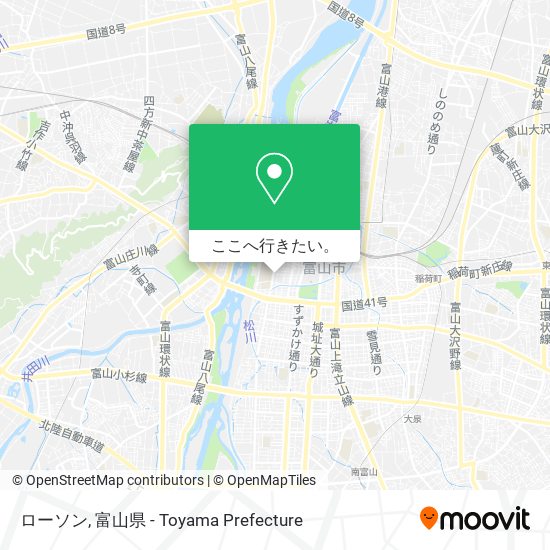 ローソン地図