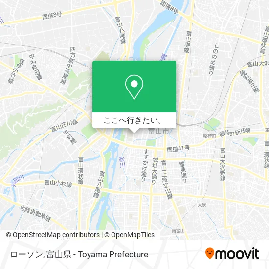 ローソン地図