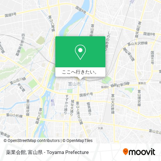 薬業会館地図