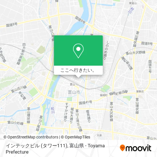 インテックビル (タワー111)地図