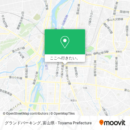 グランドパーキング地図