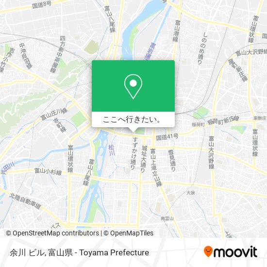余川 ビル地図